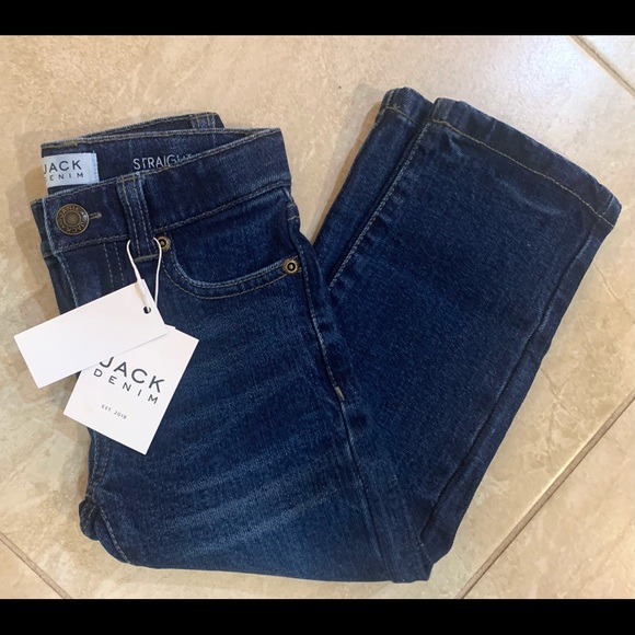 JANIE AND JACK STRAIGHT JEAN IN RINSE WASH - Picture 5 of 9